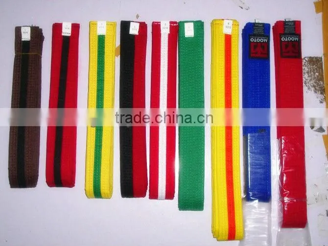 2016 new products wholesale karate belt, karate black belts