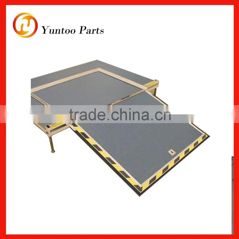 yutong,higer,kinglong,zhongtong city bus universal wheelchair lift foot