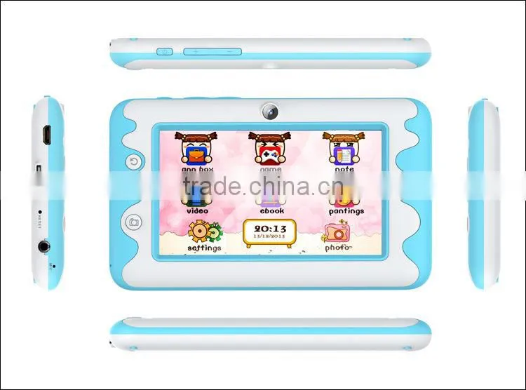 4.3inch oem kids tablet pc RK 2926 Cortex A9 1.3GHz 480*272 Pixels HD Screen B