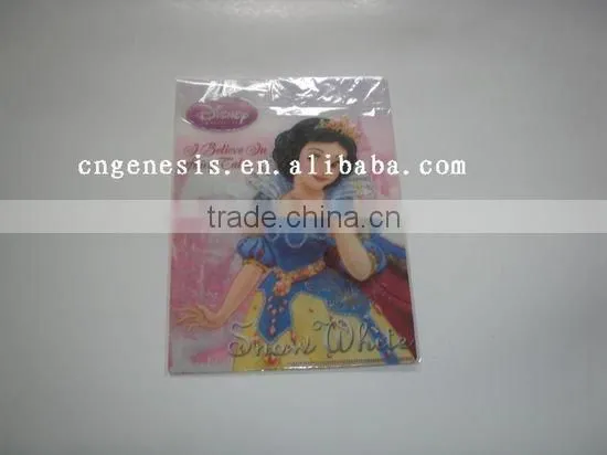 School easy use color PVC book protector/Plastic school book cover / PVC waterproof notebook cover wholesale