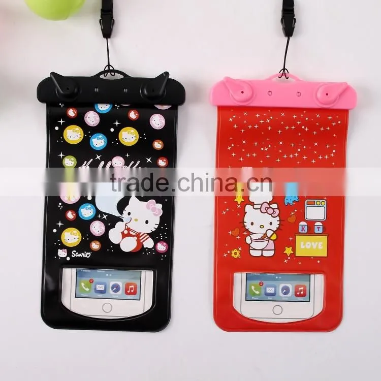 2016 new fashionable design waterproof transparent phone case