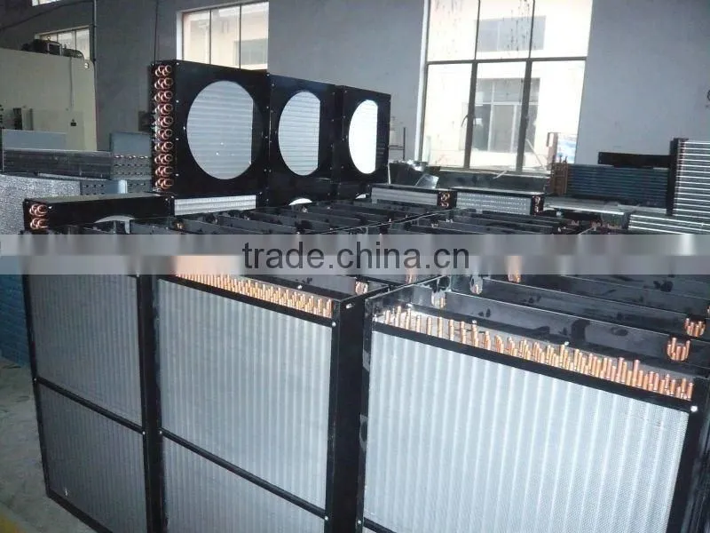 Air cooled refrigeator condensers