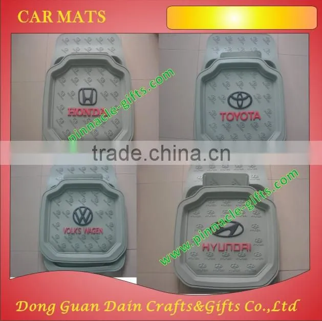 2014 comfortable non-slip newest cheap rubber car mats