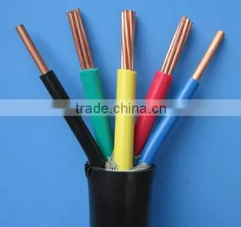 Reasonable price PVC/XLPE Insulated Electric wire Electrical Cable Specifications