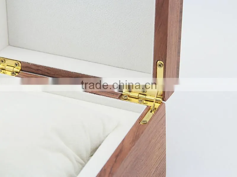 Luxury rosewood boxes for watch with pillow