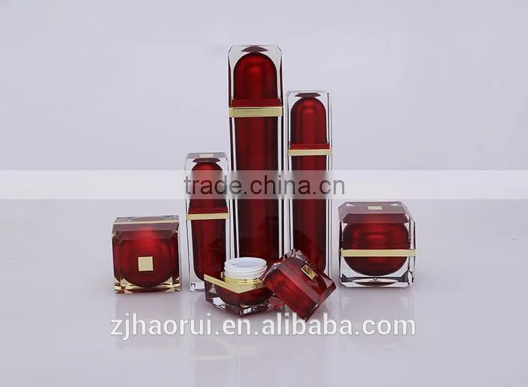 Hot Selling cream containers wholesale Acrylic Jar Luxury packaging bottles
