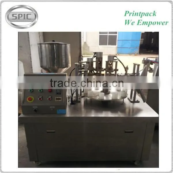 Plastic tube filling and sealing machine with CE certificate
