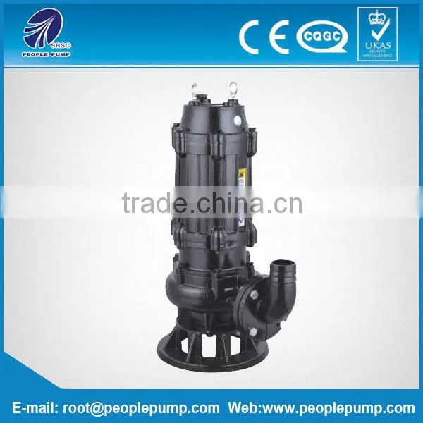 quality guarantee WQP stainless steel 304sewage submersible pump