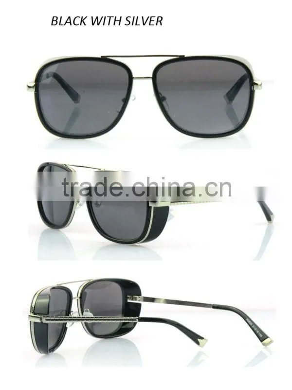 IRON MAN 3 Matsuda RAY Same Model 3023 TONY Sunglasses Designer Brand Sun glasses Men Sports Eyewear Cool Aviators +package