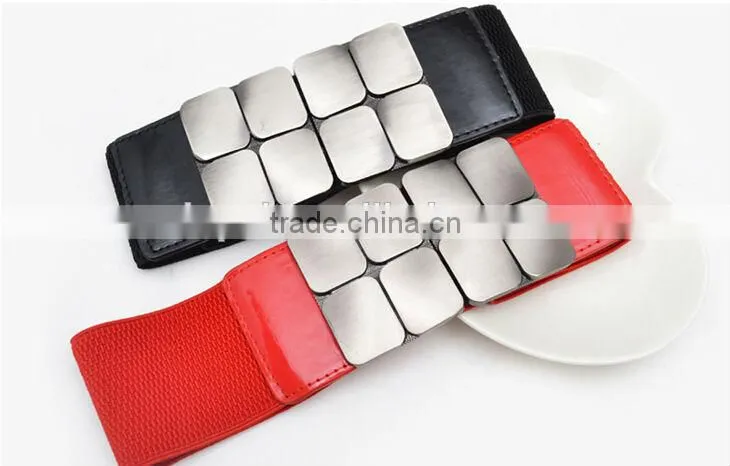 fashion silver metal belt lady fashion belt