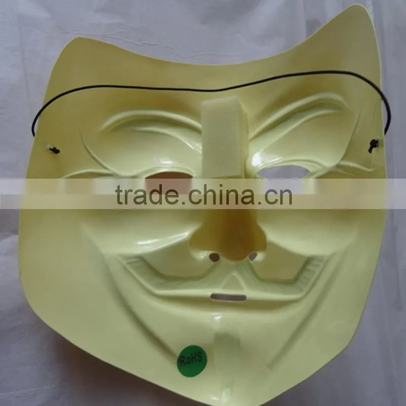 Wholesale PVC movie mask, Mask V for Vendetta Mask