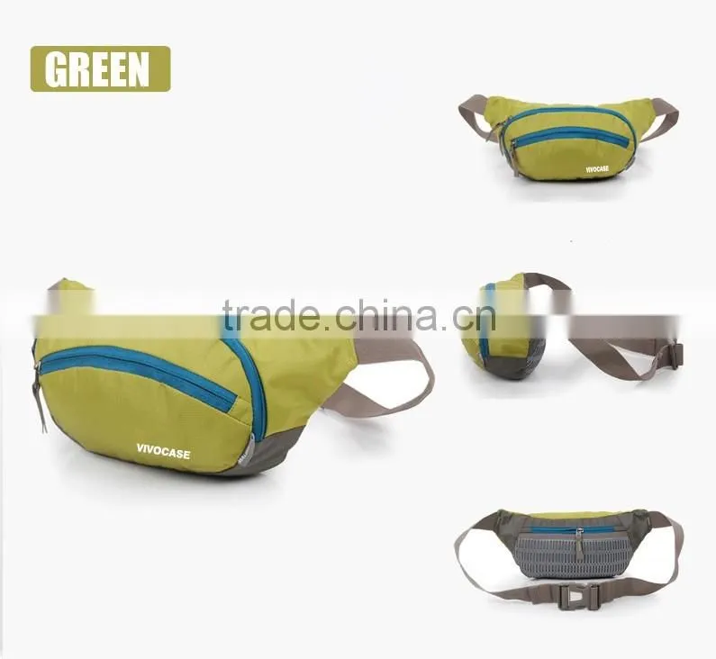 Practical sports gym bag runing man waist bag
