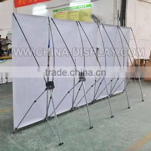 PVC graphic printing mini X banner display advertising banner stand