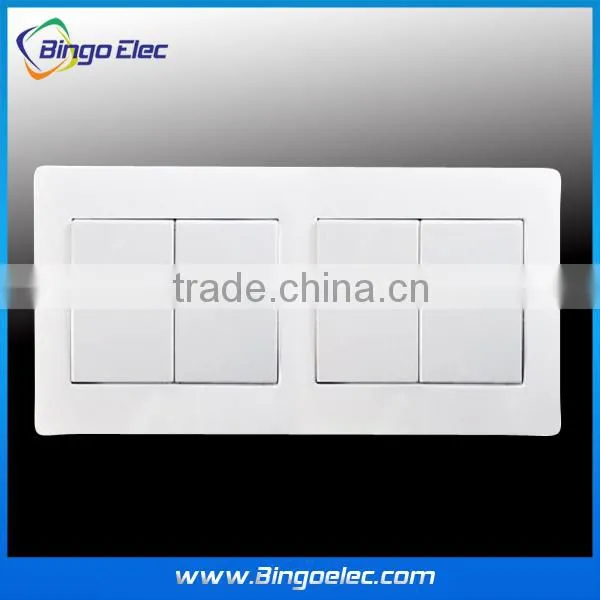 4gang big button light switch 16A