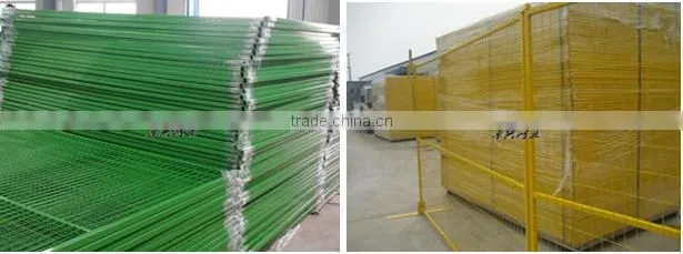 8ft x 12ft temporary fence,rubber coated canada temporary fencing (direct factory selling)