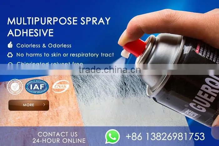 Multipurpose Silicone Sealant Aerosol Adhesive Spray