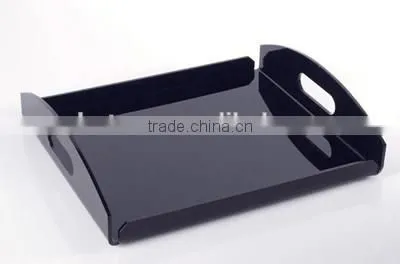 hot sales Acrylic food serving tray for Christmas festival