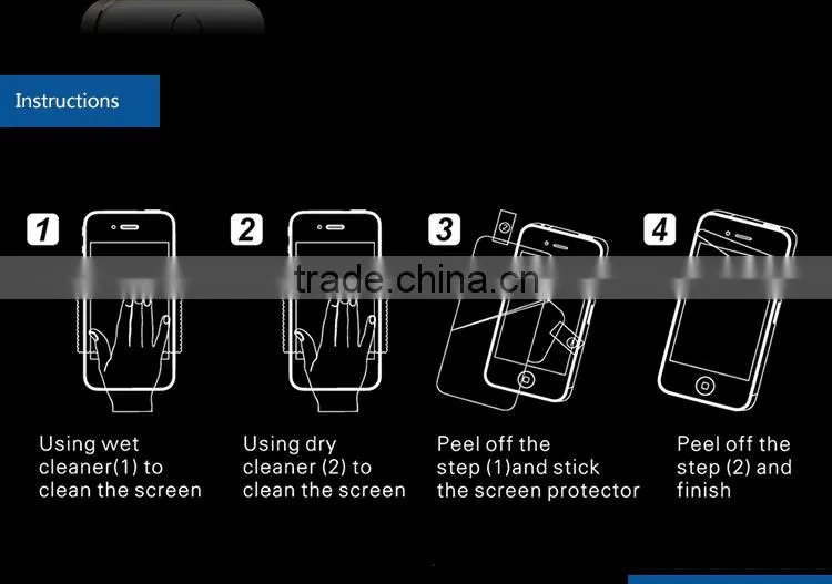 Diamond screen protector shield film for IPad air
