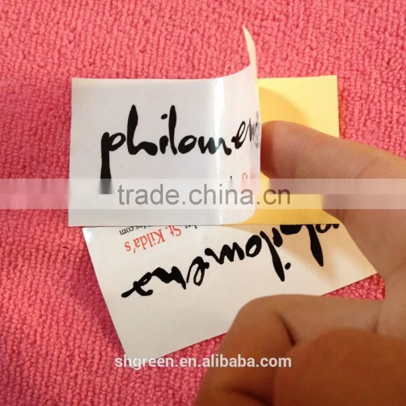 Eco-friendly matte surface paper sticker roll with cleap price