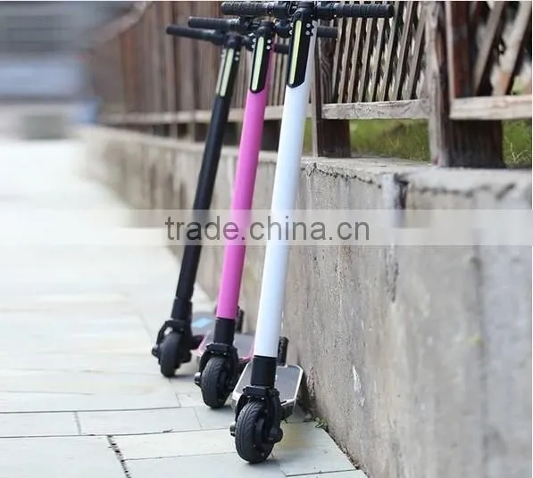 Foldable 48V / 13.2Ah Lithium Battery foot carbon fibre electric scooter products