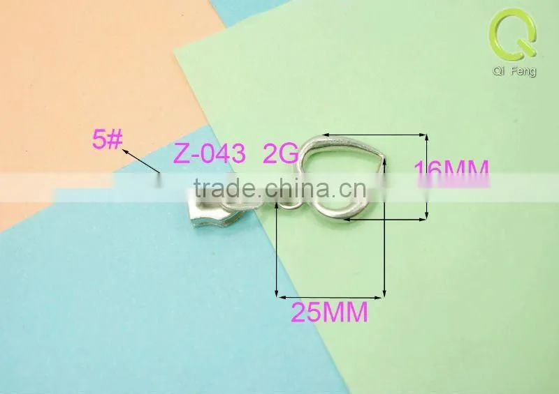 metal zipper puller z-043 round shape puller