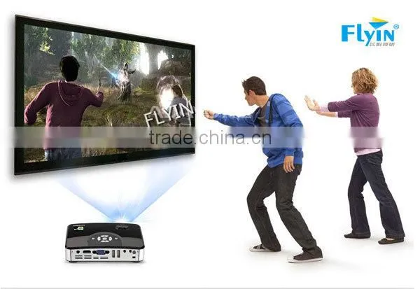 Smart 1080P 1280x800 3d Portable mini android projector