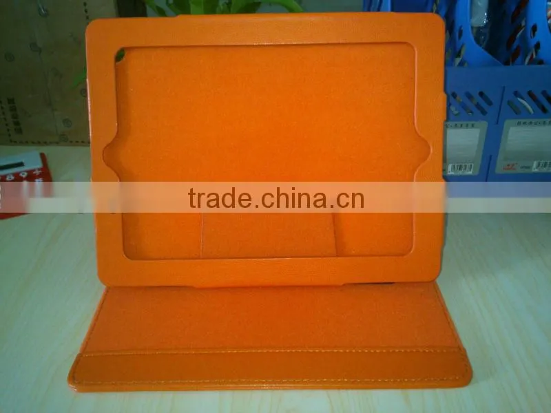 fold leather stand case for ipad2