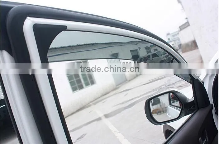 window visor for Mazda accessories weathershields rainshields slim 4 pcs