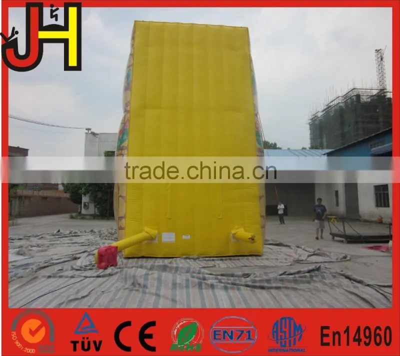 Inflatable kids rock climbing wall, cheap inflatable climbing wall, adventure climbing games
