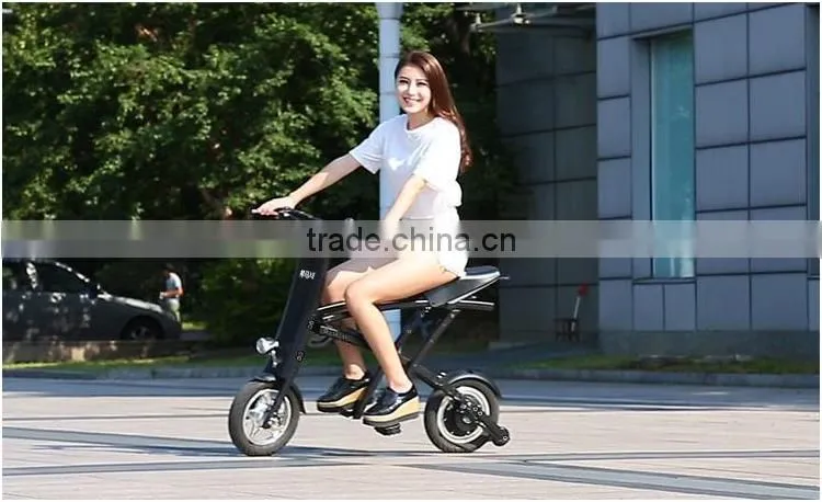 36V 8AH lithium battery mini folding electric bike with 36V 250W motor