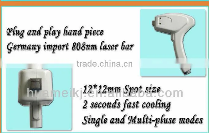 808nm Diode Laser permanent Hair Removal Machine