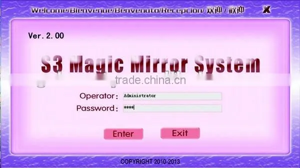 WT-03-S Super Trispectrum Magic mirror skin scanner analyzer