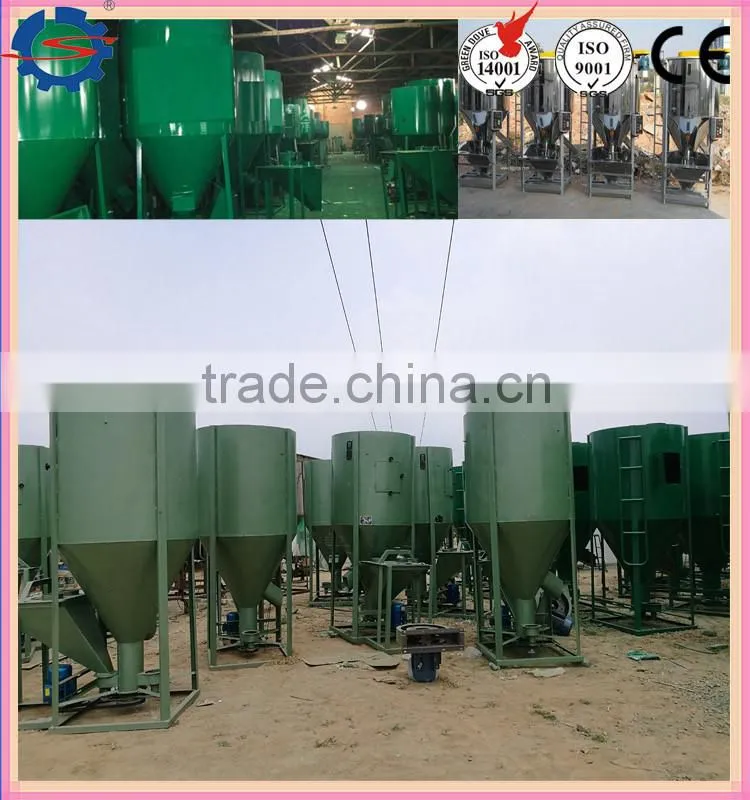 animal feed crusher and mixer for animal feed