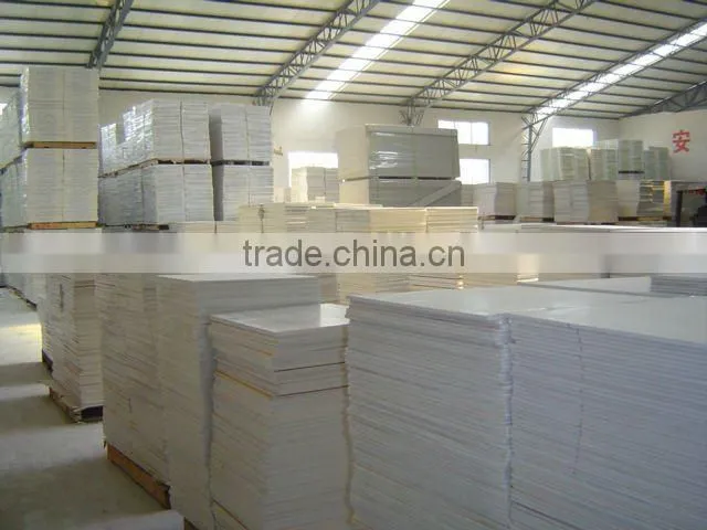 PVC gypsum ceiling tile 600*600mm