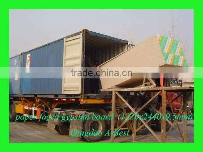 Colored gypsum board