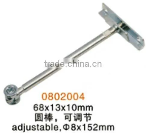 Adjustable 68x13x10mm steel zinc-plated invisible shelf support
