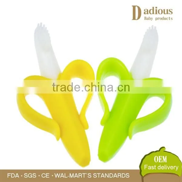Eco-friendly bulk baby teething teether toy Soft Silicone Teething Toys