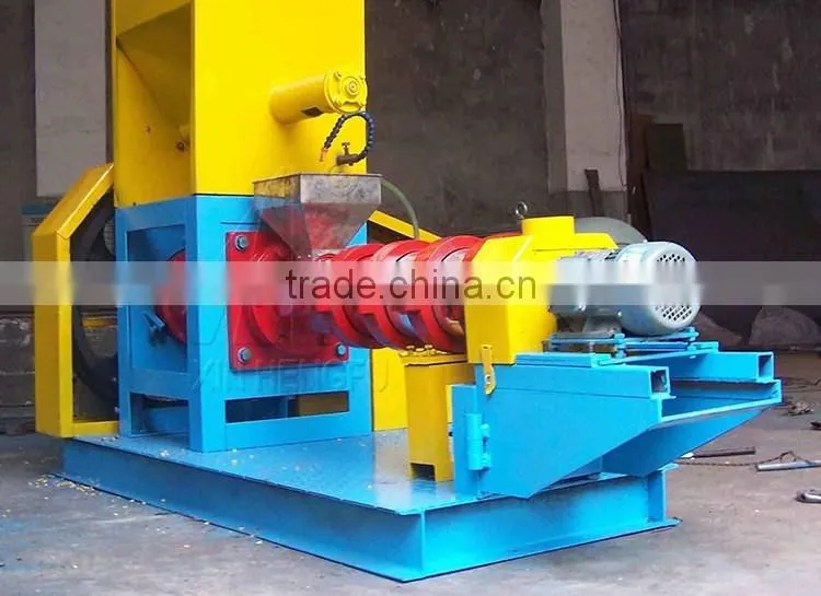 Organic floating fish feed machinery/floating fish feed extruder