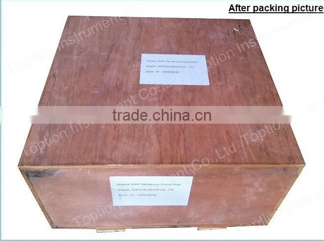 lab Lyophilizer TOPT-18A Vacuum Freeze Dryer price for fruit and vagetable