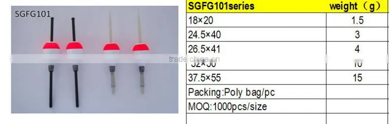 Fishing tackles plastic fishing float fishing accessories fishing equipments