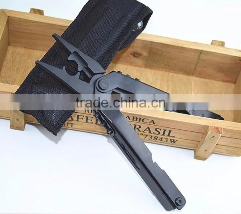 Stainless Steel Outdoor 8 in 1 Multi-function Folding Pliers