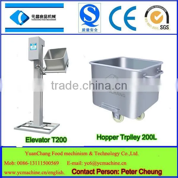 meat stainless steel Trolley for food factory
