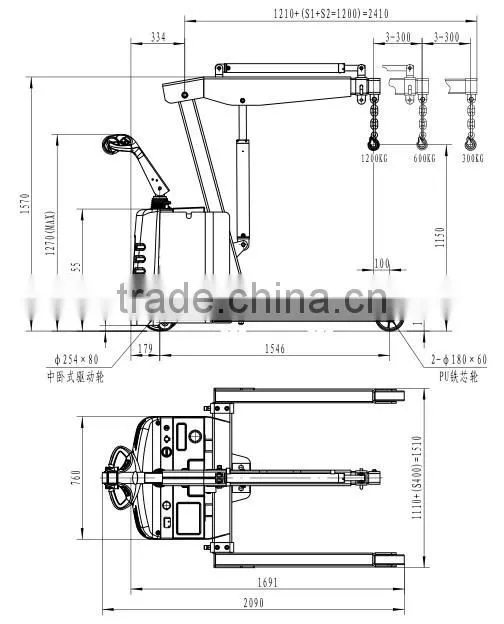 Shop crane