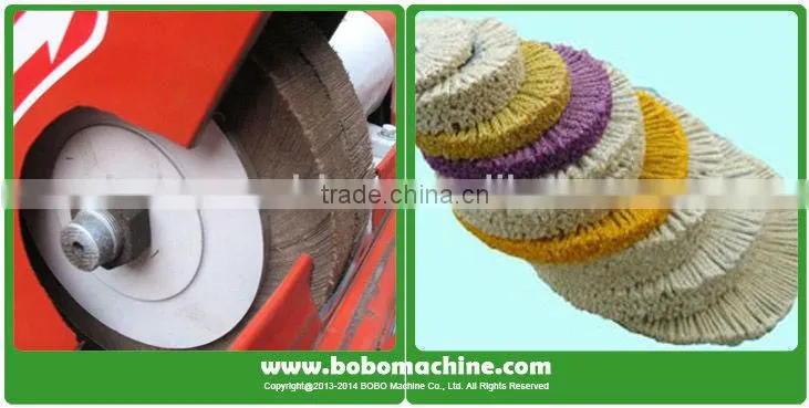 Metal sink side polisher machine