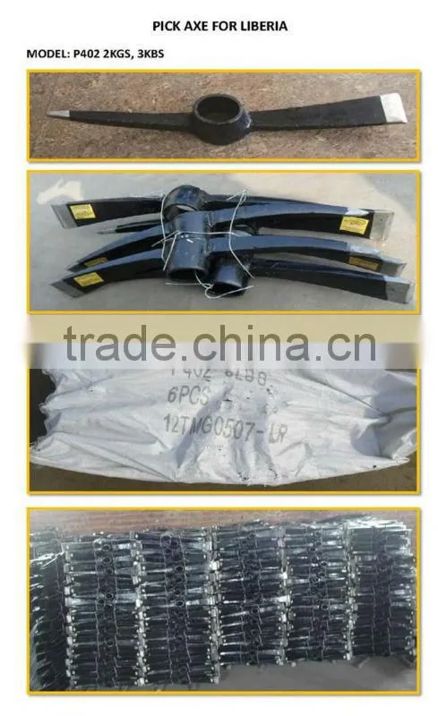farming tools steel pick mattock