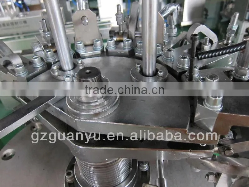 Automatic hair color aluminum tube filling and sealing machine