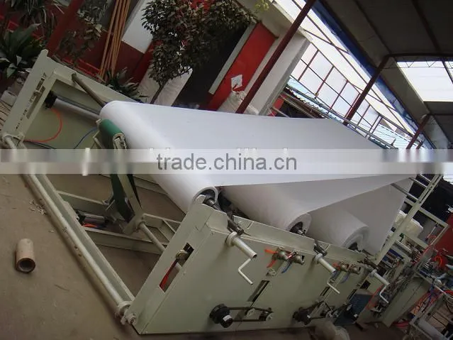 Mini automatic paper napkin making machine,2 color printing napkin machine