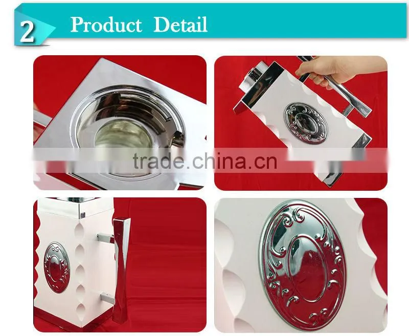 Noble Mid-East plastic lid glass inner insulated vacuum water bottle(JGDM)
