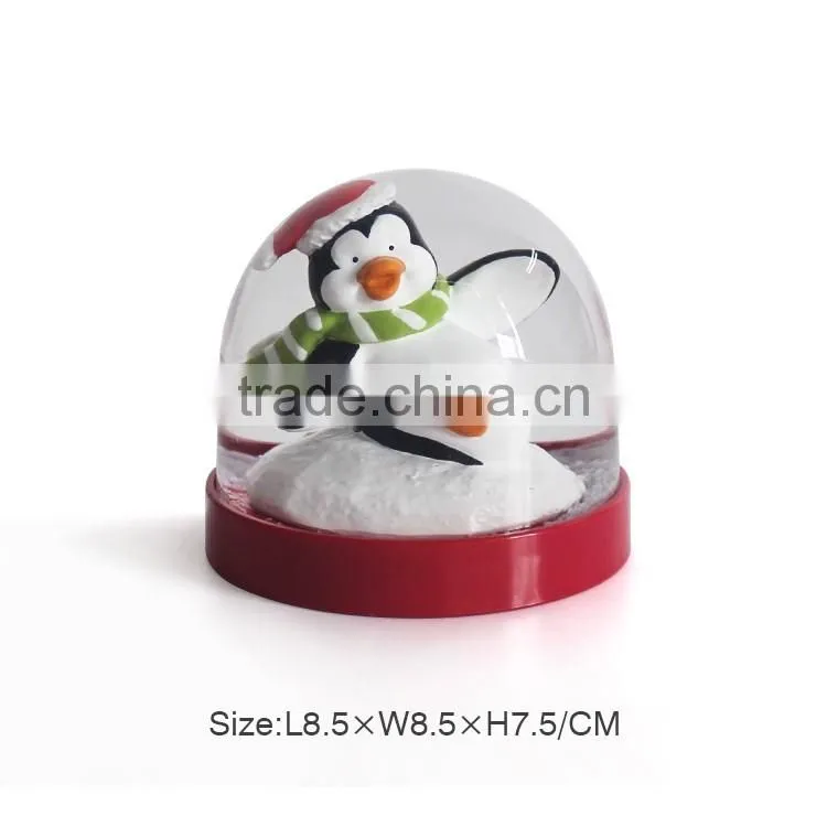 2016 christmas penguin water snow globe wholesale