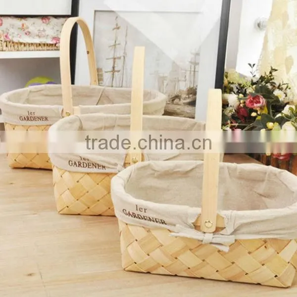Beauty natural wicker basket liners wholesale+willow basket